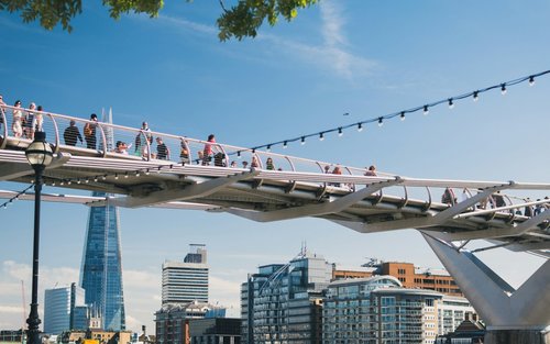 Stadsvandring i London - 10 km vandringstur och lunchpaus på Borough Market
