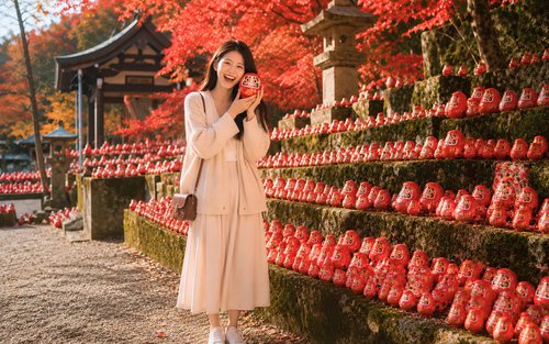 Kyoto-Osaka Day Trip: Arashiyama Bamboo Grove, Yasaka Shrine, Hanamikoji Street, Nara Deer Park & Todai-ji Temple | Depart from Osaka with Chinese Guide