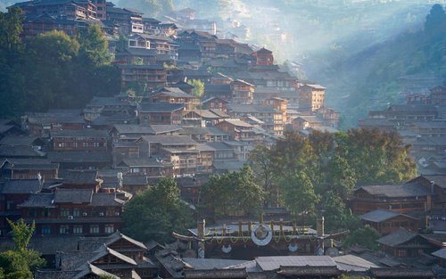 One-day cultural tour to Xijiang Miao Village in Qiandongnan.
