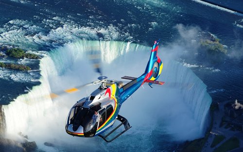 Ultimative Niagarafälle mit Helikopterflug und Skylon Tower 