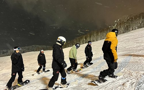 Nisekon ensilaskettelukokemus ja yölaskettelu
