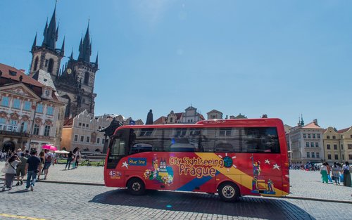 Prague Hop-On Hop-Off City Sightseeing Bus Tour & Choice of Attractions