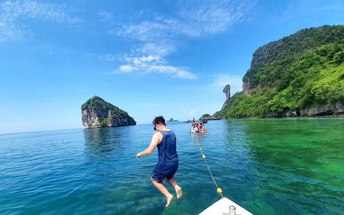 Tour ngắm hoàng hôn và hiện tượng phát quang sinh học 7 đảo Krabi kết hợp Lặn ống thở