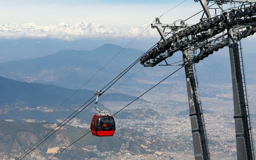 Kathmandu: Chandragiri Cable Car and Monkey Temple Tour