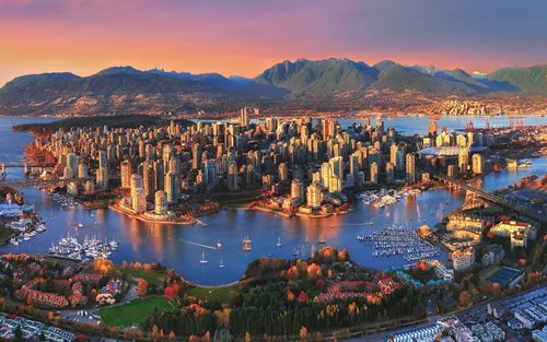 Вечерний тур по Ванкуверу на закате от Westcoast Sightseeing с фото-остановками