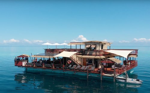 Seventh Heaven Fiji Experience on a Floating Platform