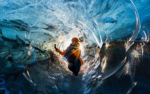 Crystal Ice Cave Tour from Jokulsarlon Glacier Lagoon