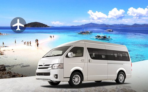 Gedeelde transfer tussen Puerto Princesa Airport (PPS) en Puerto Princesa City