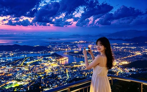 北九州皿倉山夜景＆元乃隅神社日帰りツアー（福岡発）