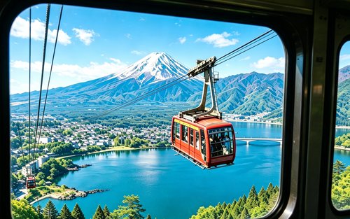 河口湖与忍野八海全日自然之旅
