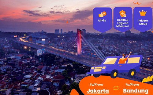 Traslado privado entre Yakarta y Bandung
