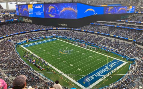 Los Angeles Chargers Football Game at SoFi Stadium