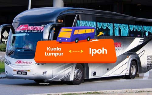 Kuala Lumpur - Ipoh Bus von Aerobus