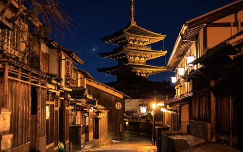 Kyoto Night E-Bike Tour Hidden Gems & Backstreets