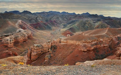Almaty Charyn Canyon, Kolsai, & Kaindy Lakes Full-Day Tour