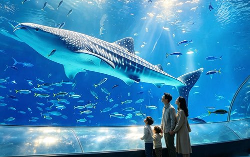 Okinawa Kouri Island, Aquarium & Kadena Observatory Tour