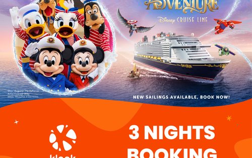 3-Gabing Cruise mula Singapore sa Disney Adventure (Lahat ng Paglalayag)