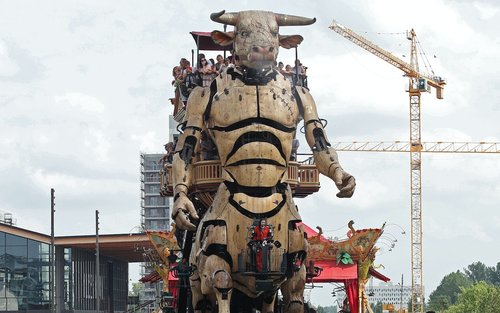 Entrada a La Halle de la Machine en Toulouse