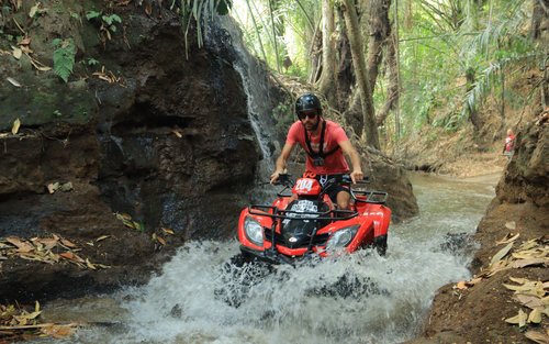 ATV-tur, gunga och forsränningsupplevelser i Ubud av Bali Tarantula