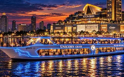 曼谷Unicorn Dinner晚餐遊船