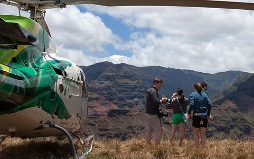 Canyon Landing Safari Helicopter Experience in Kauai