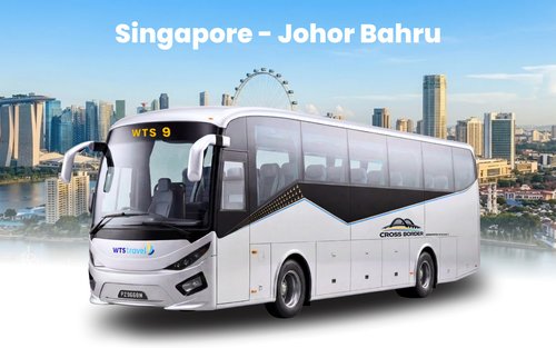 Ônibus Singapura para Johor Bahru da WTS Travel 