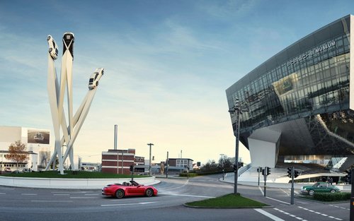 Porsche Museum in Stuttgart