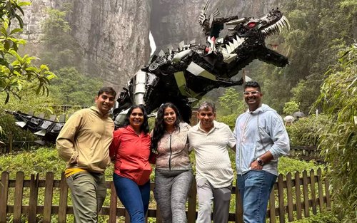 Wulong Three Natural Bridges & Longshui Gorge Nanny Bus Tour