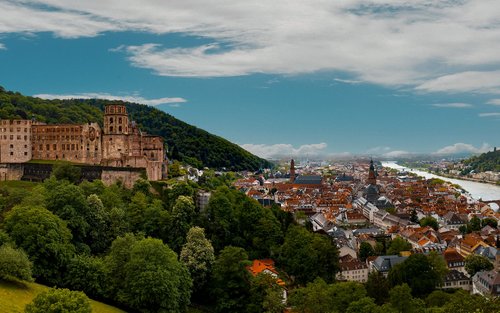 (Free eSIM)  Frankfurt to Heidelberg: Castle & Old Town Tour