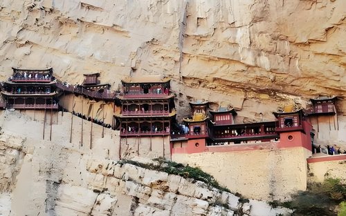 1-dagsutflykt: Hängande templet och Yingxians träpagod [CN/EN]