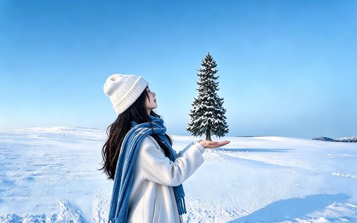 Hokkaido Popular Winter Must-See Spots: Asahiyama Zoo, Shirahige Waterfall, Ningle Terrace, Popular Christmas Tree 1-Day Tour (Departing from Sapporo)