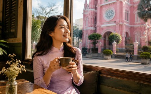 Half day Instagram Cafe Tour in Ho Chi Minh