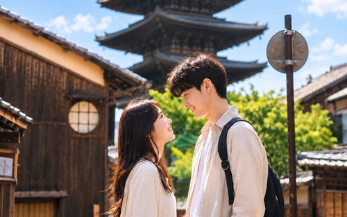 [한국어 가이드 & 리뷰 이벤트]오사카 교토 1일 버스투어 프로사진 촬영 아라시야마 금각사 청수사 후시미이나리 유투어