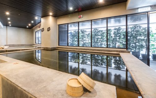 Zážitek z veřejných horkých pramenů v hotelu Yamagata Kaku Hot Spring v Jiaoxi, Yilan