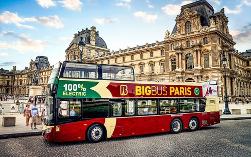 Big Bus Paris Hop on Hop Off Tour