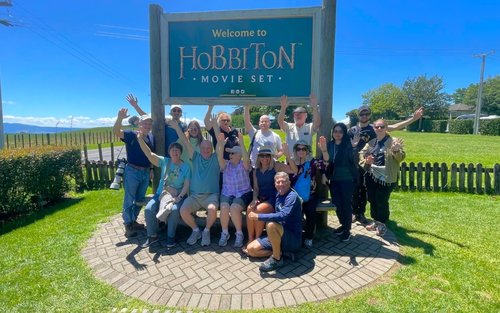Expérience en petit groupe à Hobbiton et aux grottes de Waitomo avec déjeuner