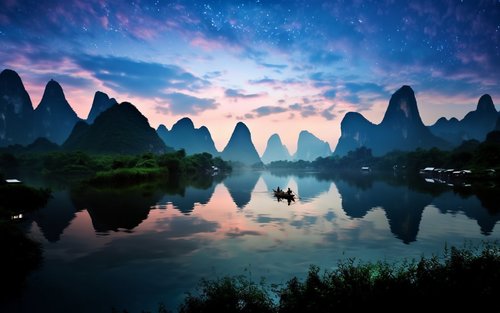 One-day tour from Guilin to Li River + Xingping Ancient Town 