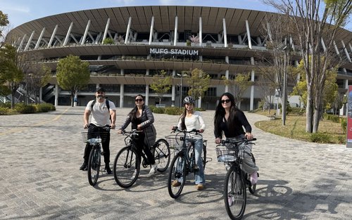 Experiencia de 3 horas en bicicleta eléctrica en el centro de Tokio: Palacio y joyas ocultas