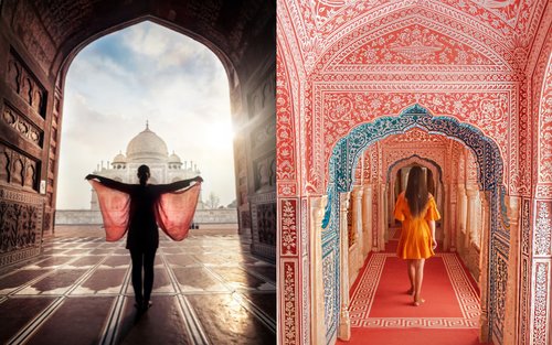 2-tägige private Goldene Dreiecks-Tour nach Agra und Jaipur ab Delhi