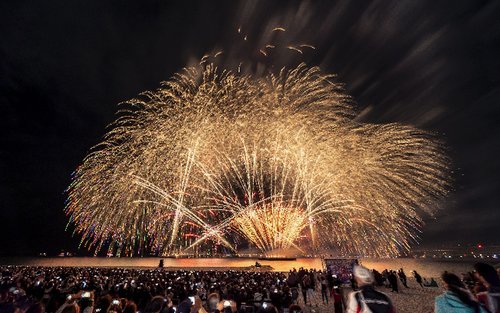 Osaka Bay One-Day Spectacular Waterfront Fireworks