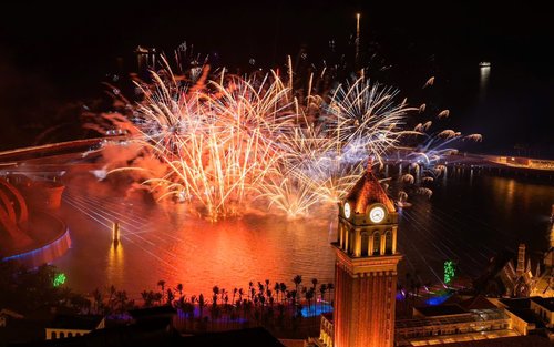 Penjelajahan Setengah Hari di Phu Quoc Sunset Town & Cau Hon Phu Quoc pada Malam Hari