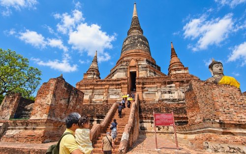 Sewa Mobil Pribadi Tur Sehari Penuh Ayutthaya Kuno
