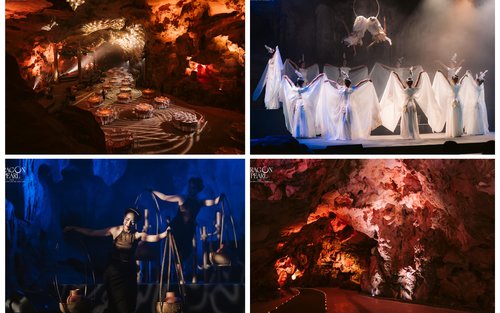 Dragon Pearl Cave: Dining with Cultural Performance in Quang Ninh