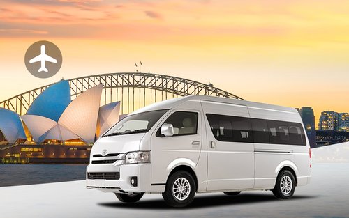 บริการรถรับส่งร่วมระหว่างสนามบินซิดนีย์ (SYD) และเมืองซิดนีย์
