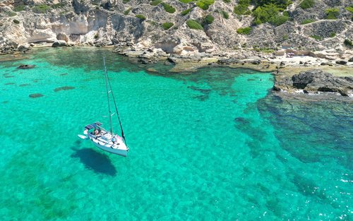 Palma Bay on a sailing boat - small group