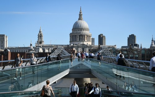 London Westminster & London Bridge Tur Terpandu Setengah Hari