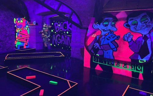 Minigolf Lisbon indoor experience