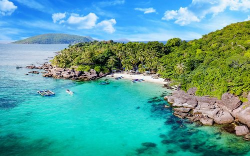Excursió de salt d'illa en illa a 3 illes de Phu Quoc en llanxa ràpida