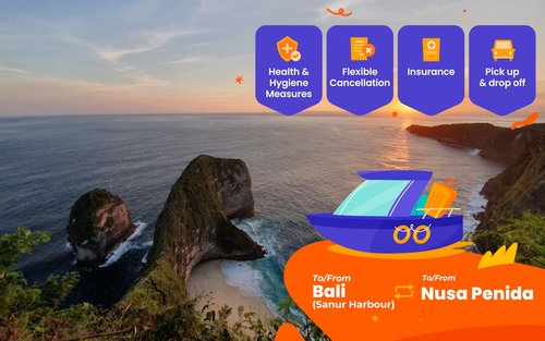 Fast Boat Ticket between Sanur and Nusa Penida