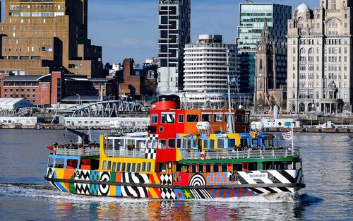 Hop-On Hop-Off Sightseeing-Bustour und Flussfahrt in Liverpool